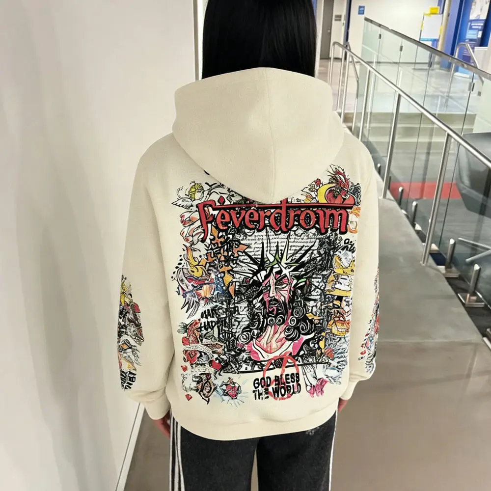High-Quality XH-Fashion Cotton Printed Hoodie for Women's Casual Activewear Women Activewear Manufacturer Manufacturer, Manufacturers
