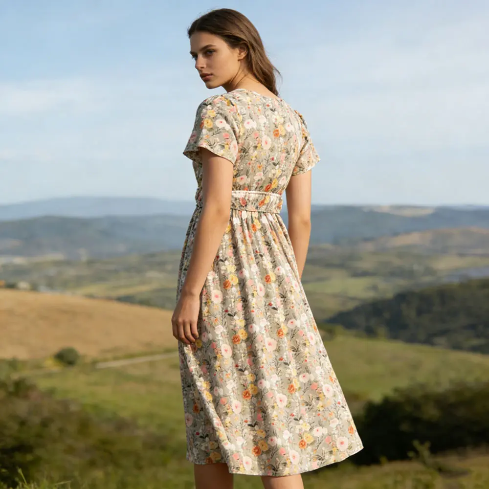 High-Quality XH-Fashion  OEM Women's Long Dress Maternity Long Dress - Elegant Women's Maxi Dress for Expecting Moms Women Dress Manufacturer Supplier Manufacturer, Factory