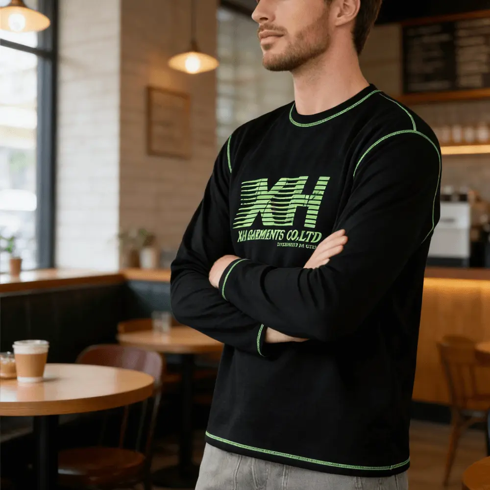OEM XH-Fashion -PB0806-C Customize Men T-shirt Supplier, Factories