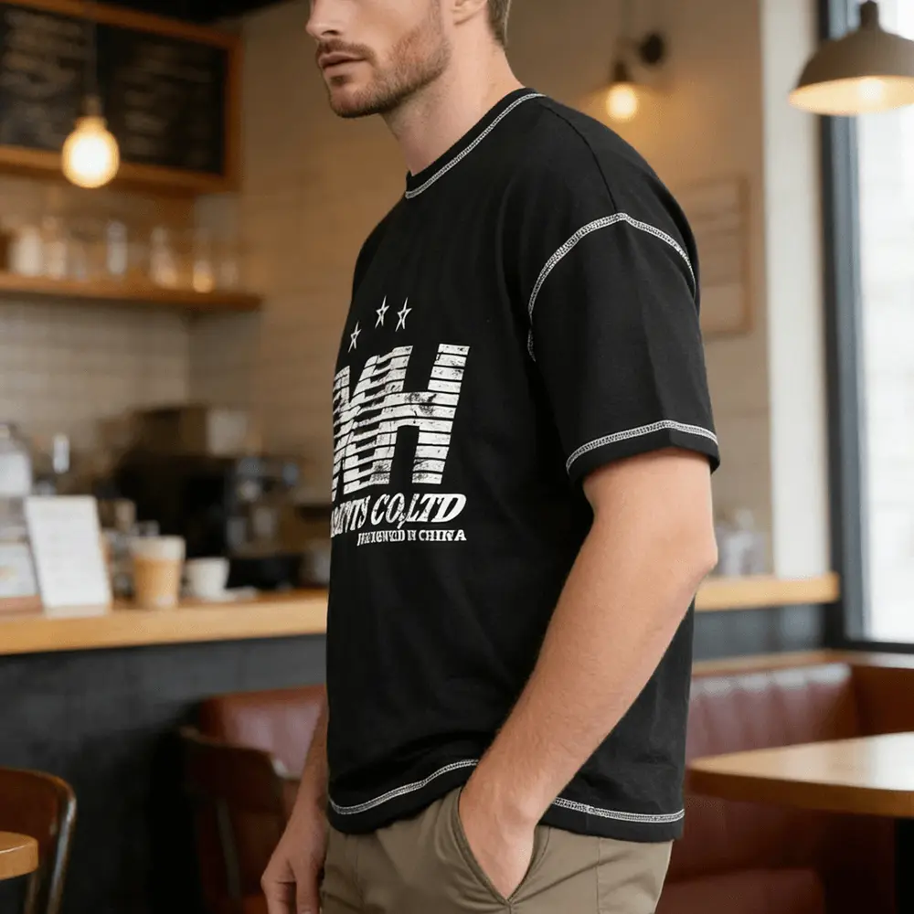 Custom XH25-PB0806-C Customize Men T-shirt Manufacturer, Manufacturers