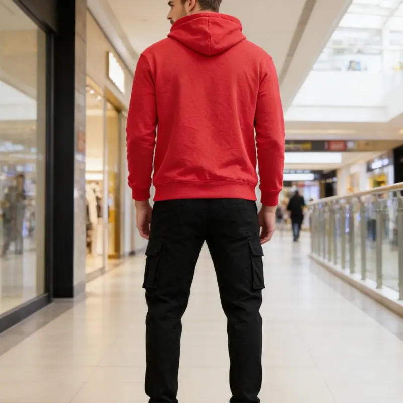 Custom XH-Fashion Customizable Distressed Cotton Hoodie - Edgy Streetwear Style Street Style Men's Printed Hoodie Hoodie And Sweatpants Set Men Tracksuit Manufacturer Factory, Suppliers