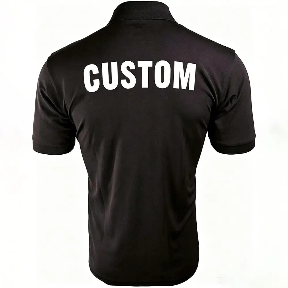 Custom XH-Fashion Custom Logo Quick Dry Men’s Polo Shirt | Short Sleeve Collar Uniform Polo Tee OEM ODM Private Label Custom Work Shirts Supplier, Factory