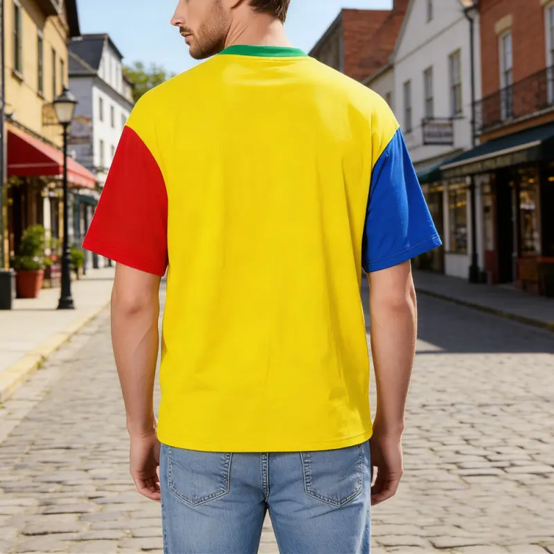 Custom XH-Fashion Customizable Men Casual Striped Printed Cotton Tee Manufacturer, Manufacturers