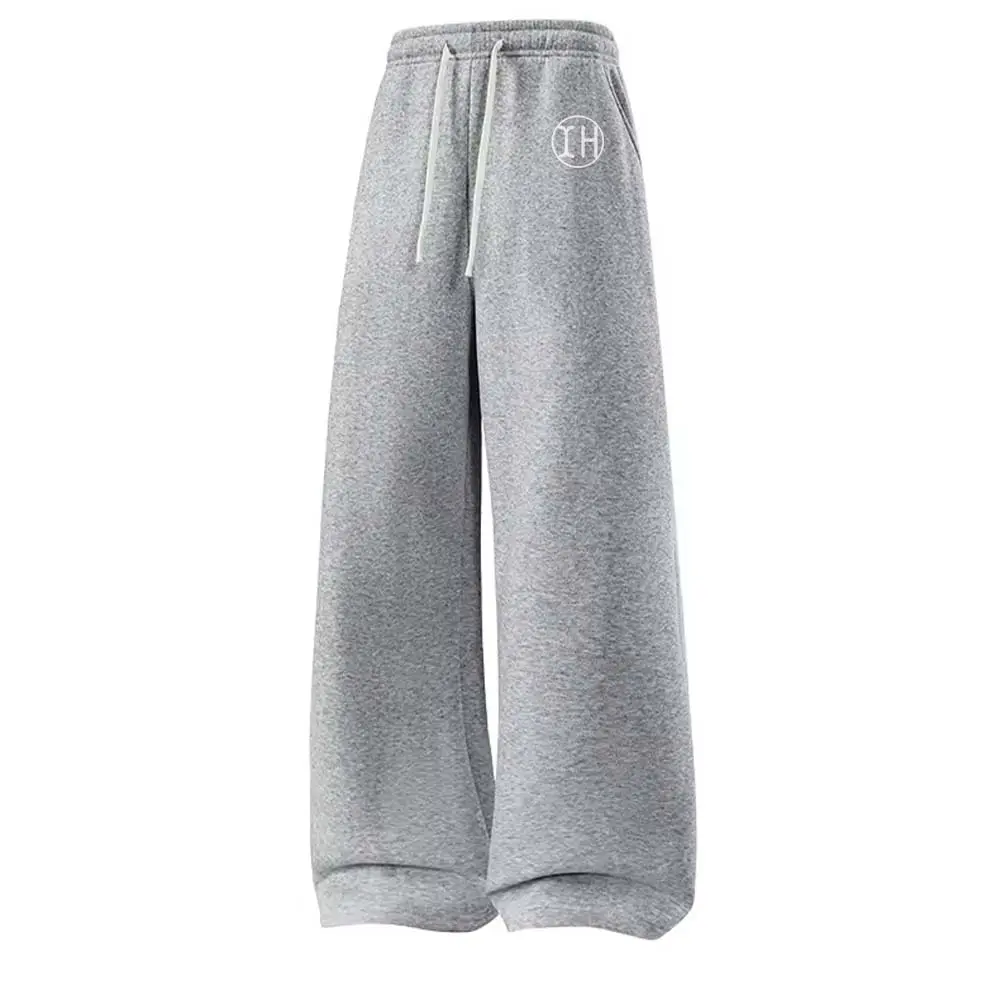 Custom XH-Fashion Custom Logo Wide Leg Sweatpants, Personalized Drawstring Baggy Casual Pants for Men & Women, Customizable Colors, Patterns & Sizes Manufacturers, Supplier