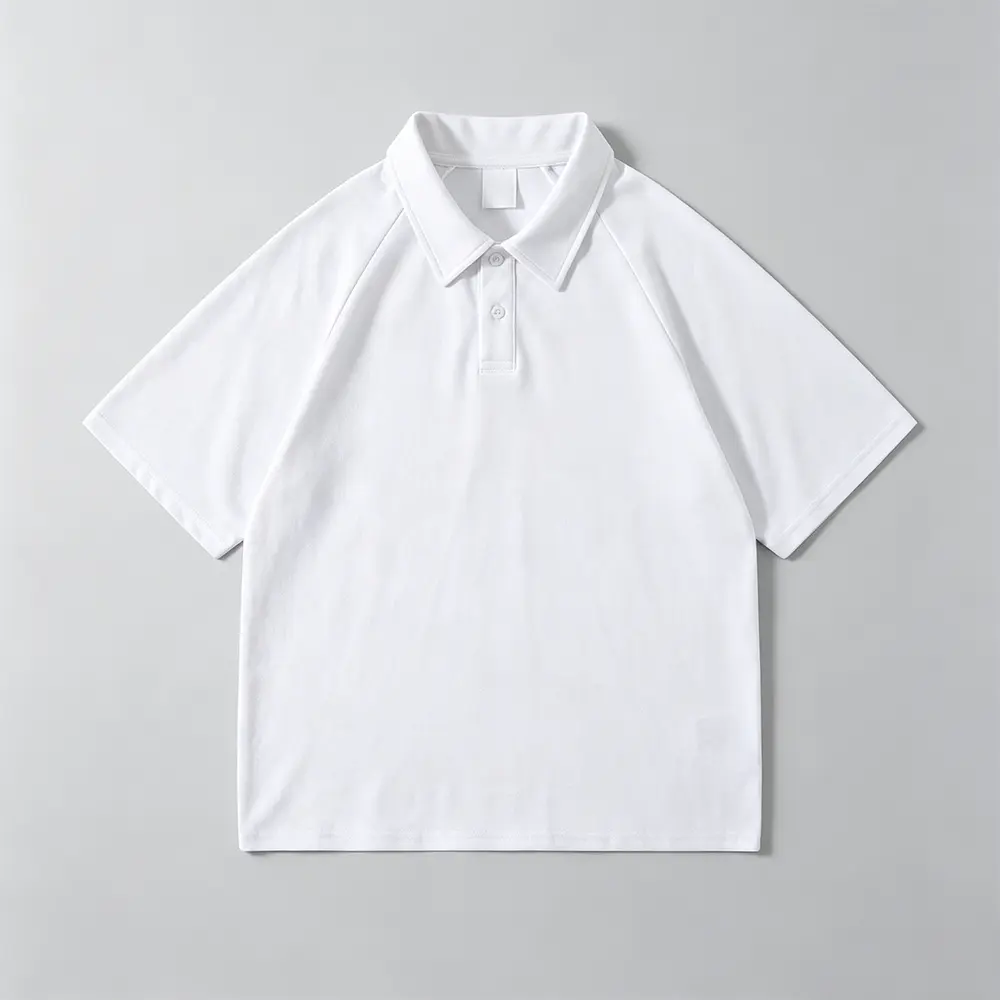 OEM XH-Fashion Men’s Two-Tone Raglan Sleeve Polo Shirt - Casual Color Block Short Sleeve Top Manufacturer, Supplier