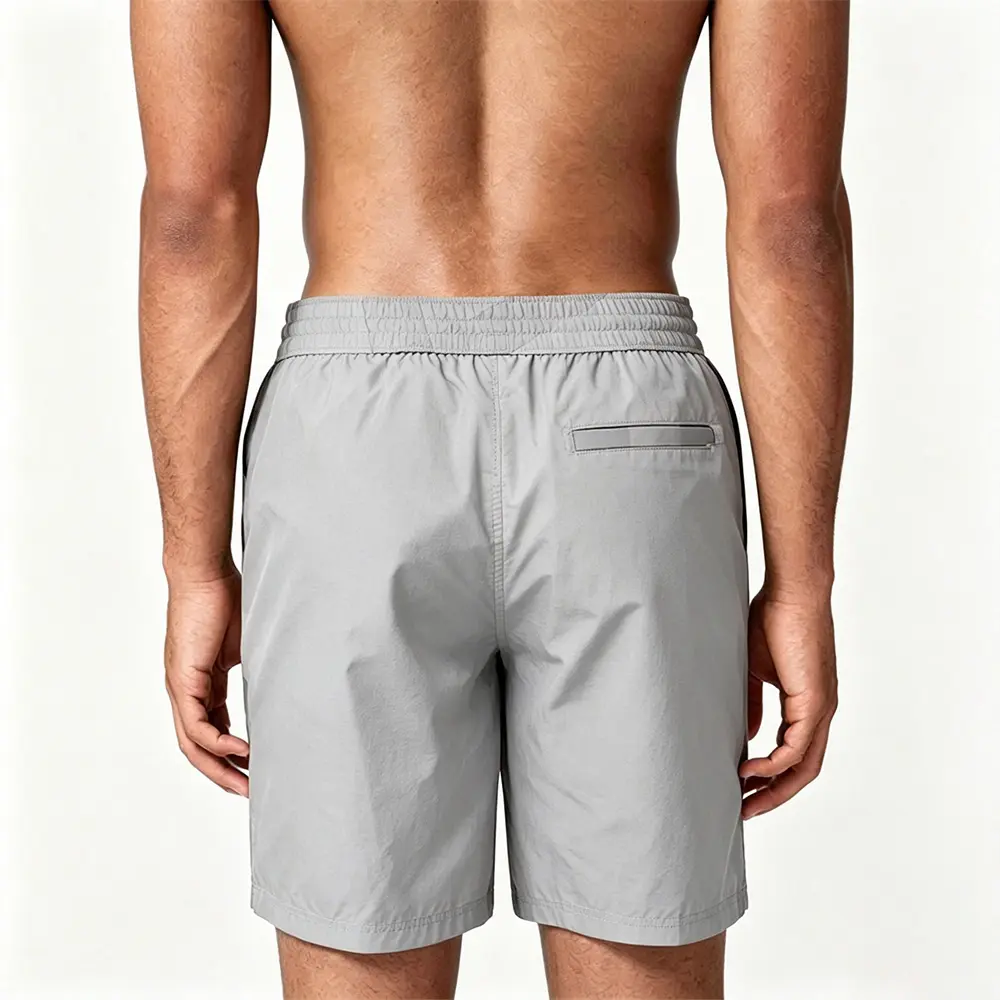 OEM XH-Fashion Men's Heather Gray Casual Drawstring Shorts - Lightweight Breathable Everyday Lounge & Workout Shorts Manufacturers, Factory