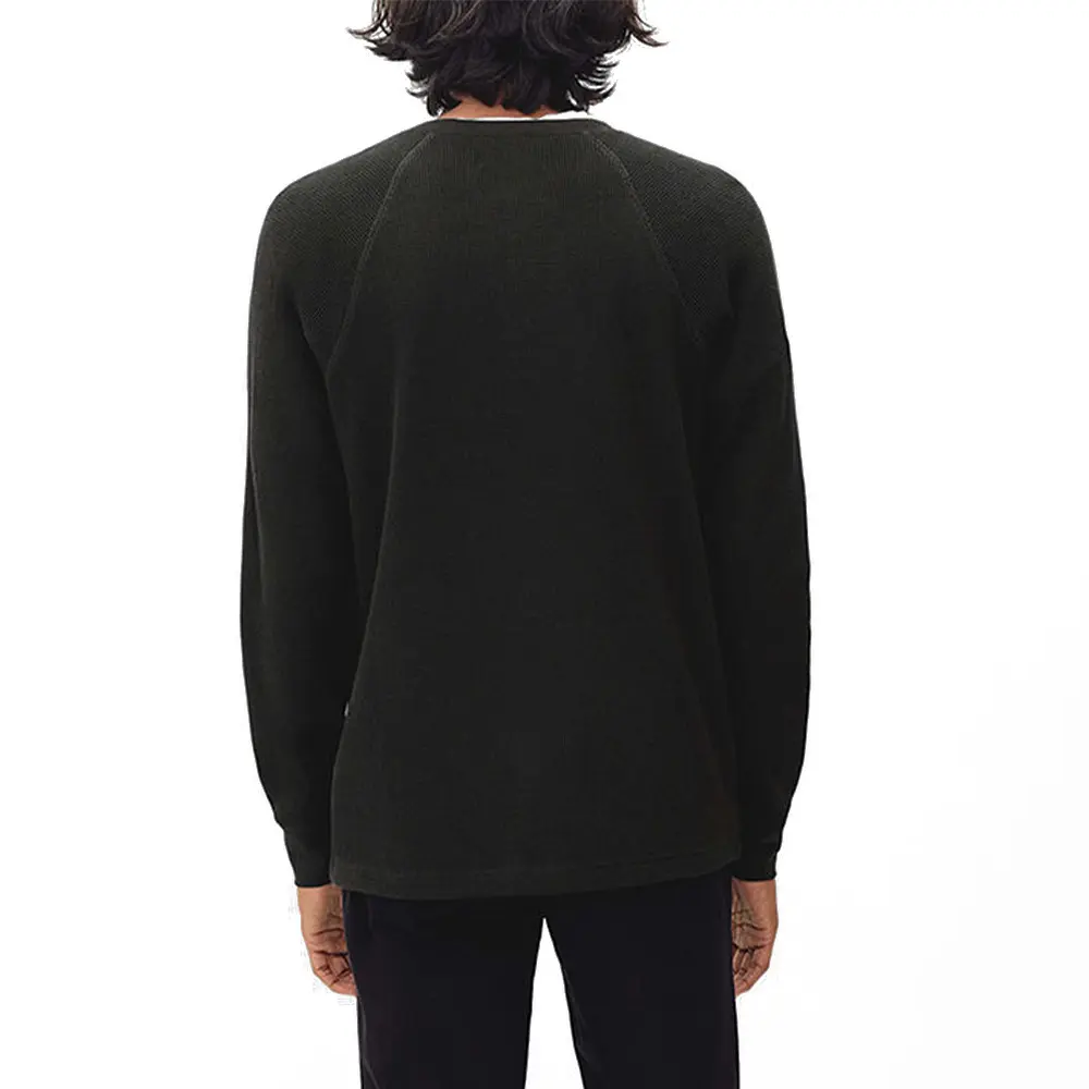 High-Quality XH-Fashion Japanese Style Vintage Waffle Henley Long Sleeve T-Shirt Manufacturers, Suppliers