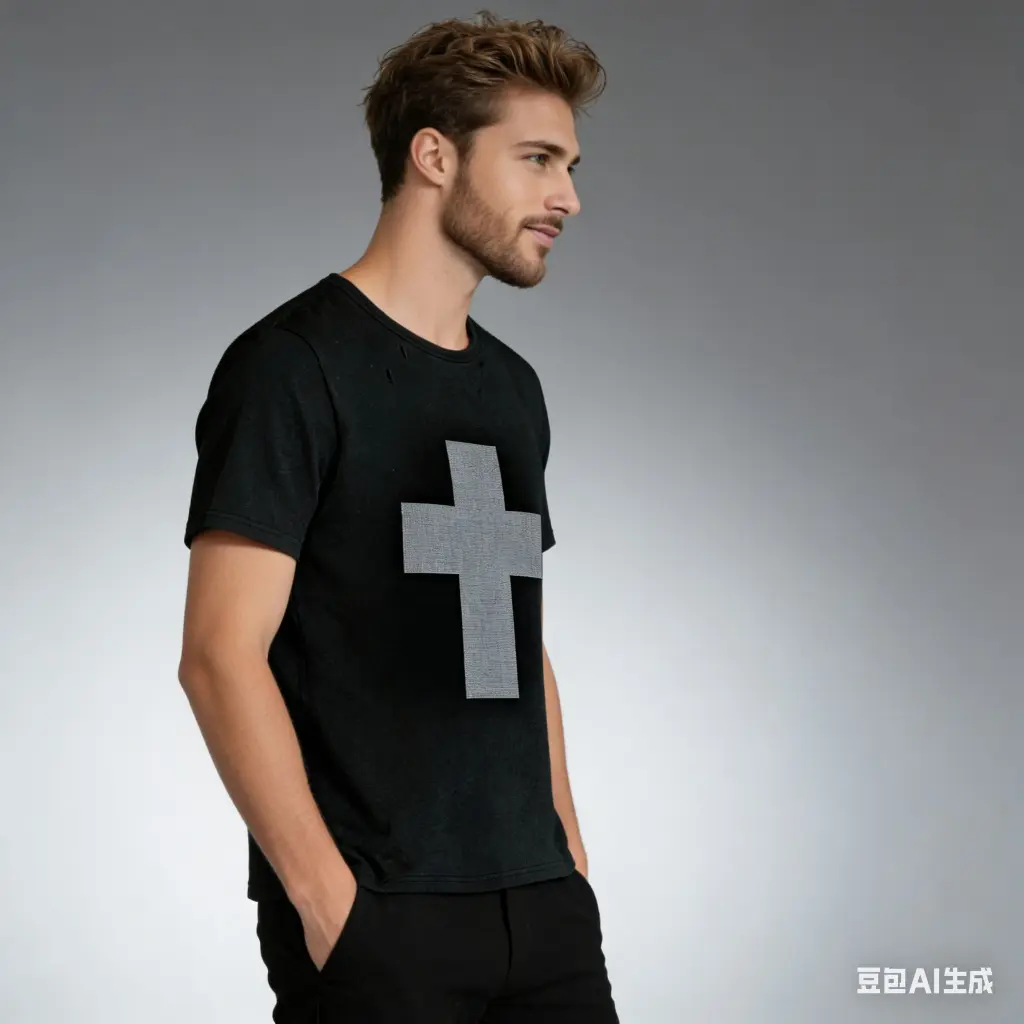 Versatile styling for customizable ringer T-shirt