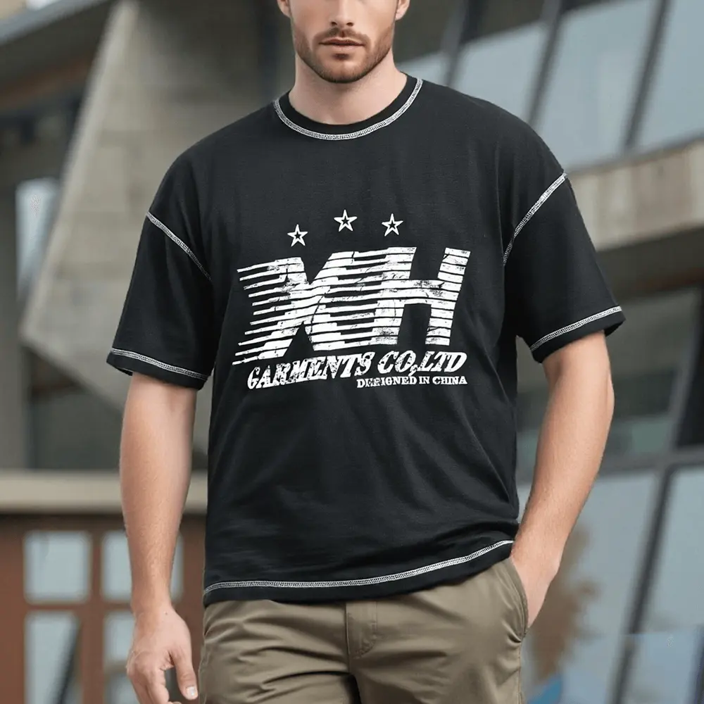 Custom XH25-PB0806-C Customize Men T-shirt Manufacturer, Manufacturers