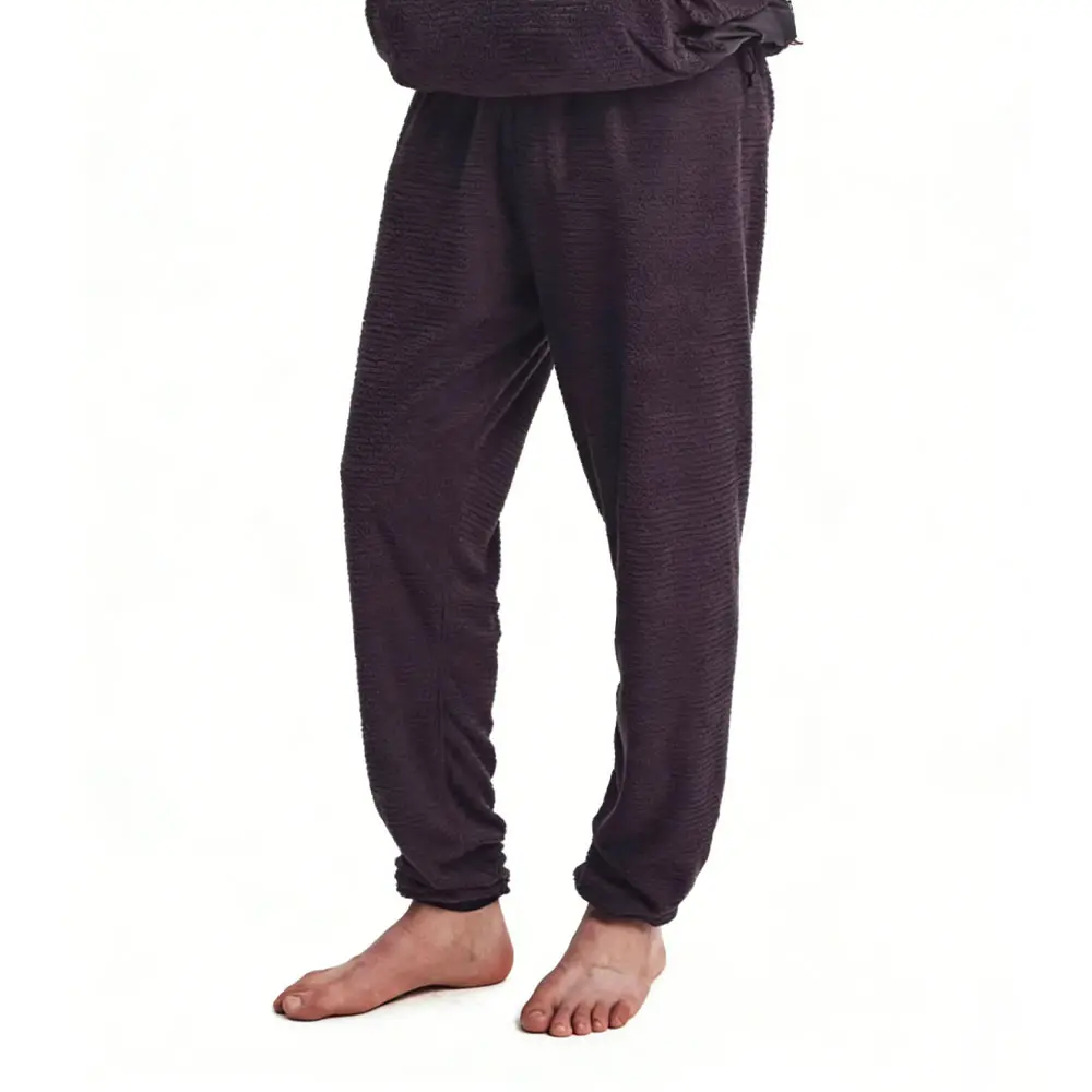 Custom XH-Fashion Men's Waffle Fleece Joggers - Warm Cozy Ribbed Fleece Loungewear Pants for Home & Outdoor Manufacturer, Factory