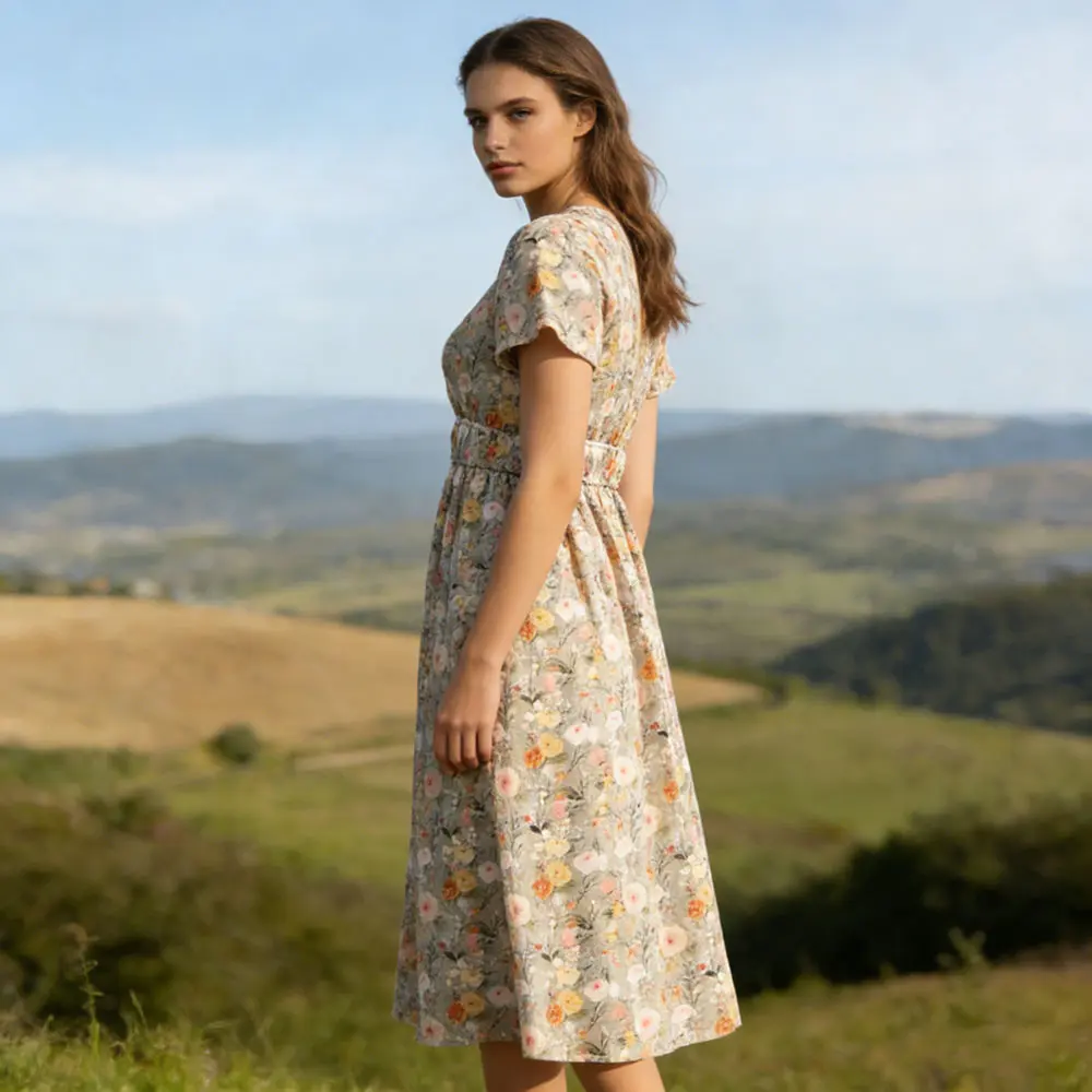 High-Quality XH-Fashion  OEM Women's Long Dress Maternity Long Dress - Elegant Women's Maxi Dress for Expecting Moms Women Dress Manufacturer Supplier Manufacturer, Factory