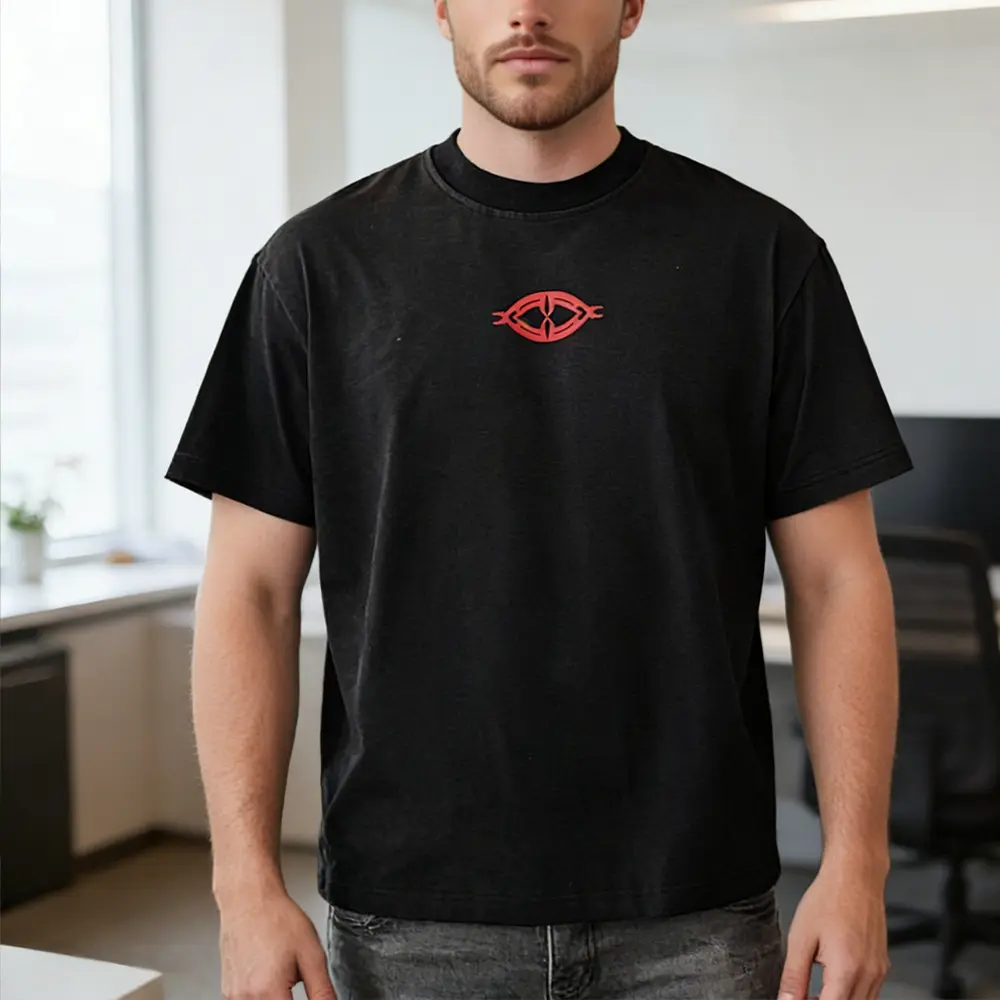 High-Quality XH-Fashion  Customizable Distressed Cotton Tee - Edgy Streetwear Style Factories, Suppliers