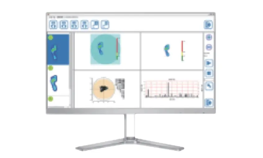 Precision testing data display