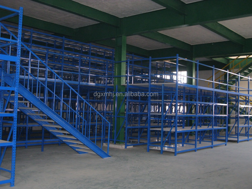 China Manufacturer Multi-level Warehouse Storage Mezzanine Floor
