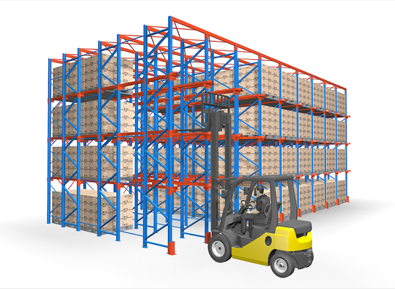 Mracking Warehouse Rack System Heavy Duty Pallet Rack Warehouse Rack Shelf  Racking Steel Storage Rack for Logistics Storage