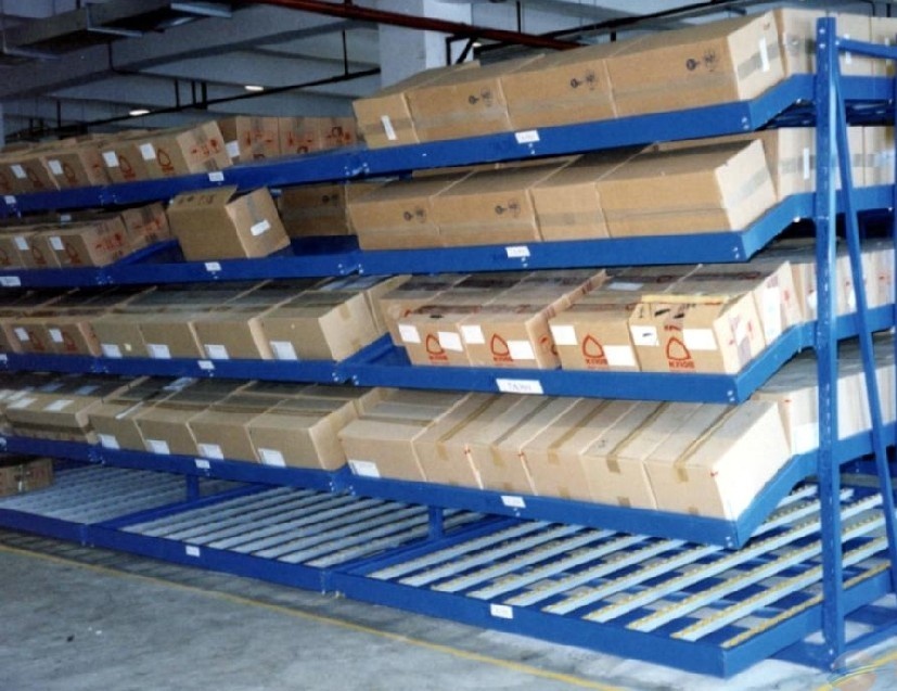 Metal Storage Carton Flow Racking for Warehouse Roller Picking Equipment Racks System