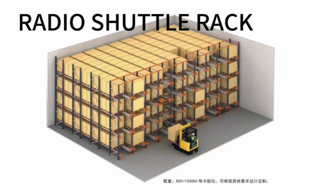 Radio Shuttle Rack Storage System