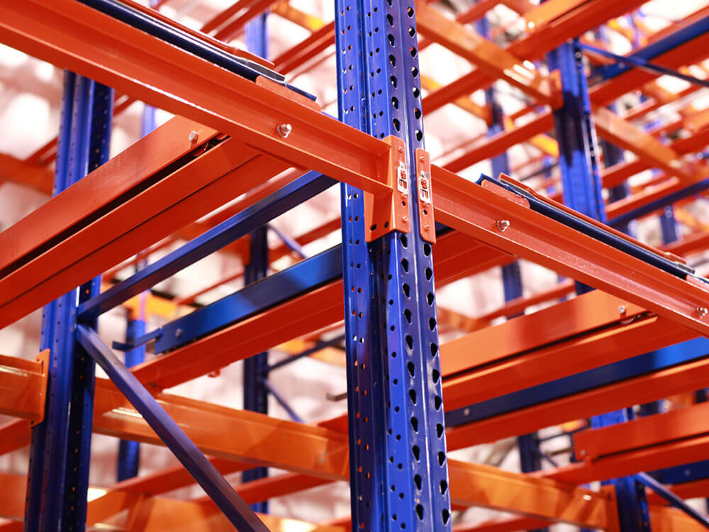 Mracking Push Back Pallet Racking System for Sale Customizable Back to Back Racking Supplier