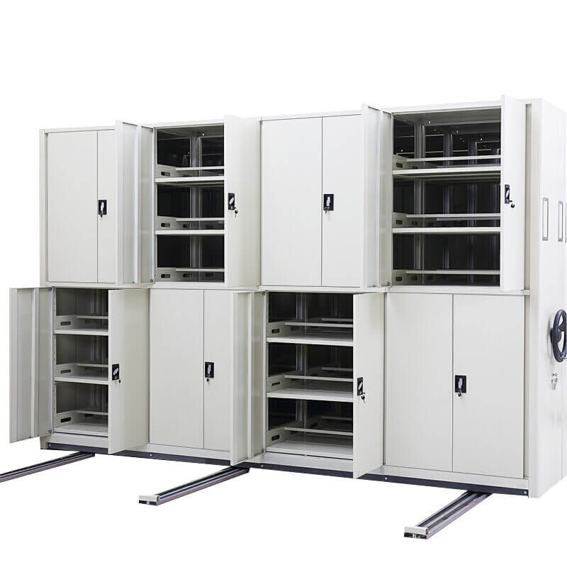 Mracking High Density Mobile Filing and Storage Shelving OEM Smart Archive Shelving File Cabinets Shelf System