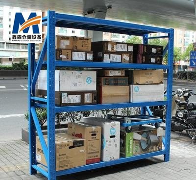 Mracking Light Duty Warehouse Shelves Equipment System Metal Iron Garage Storage Racks Shelving Units Stacking Racks & Shelves