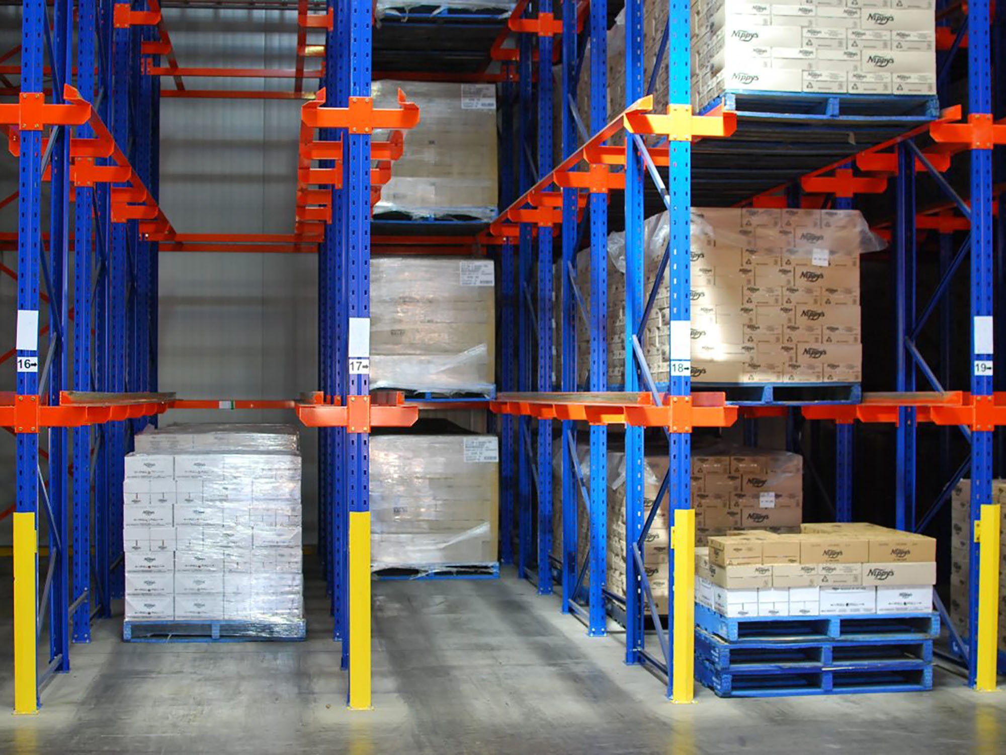 Mracking Professional Manufacturer of Drive-In Pallet Racking System Custom Industrial Steel Storage for Warehouses