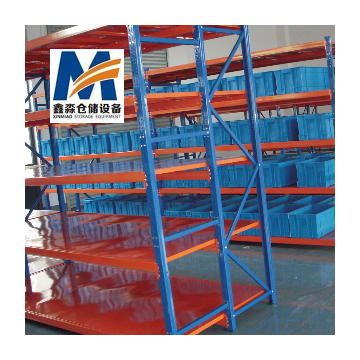 Mracking Adjustable Stainless Steel Pallet Racking Boltless Storage Rack with Corrosion Protection for Industrial Use