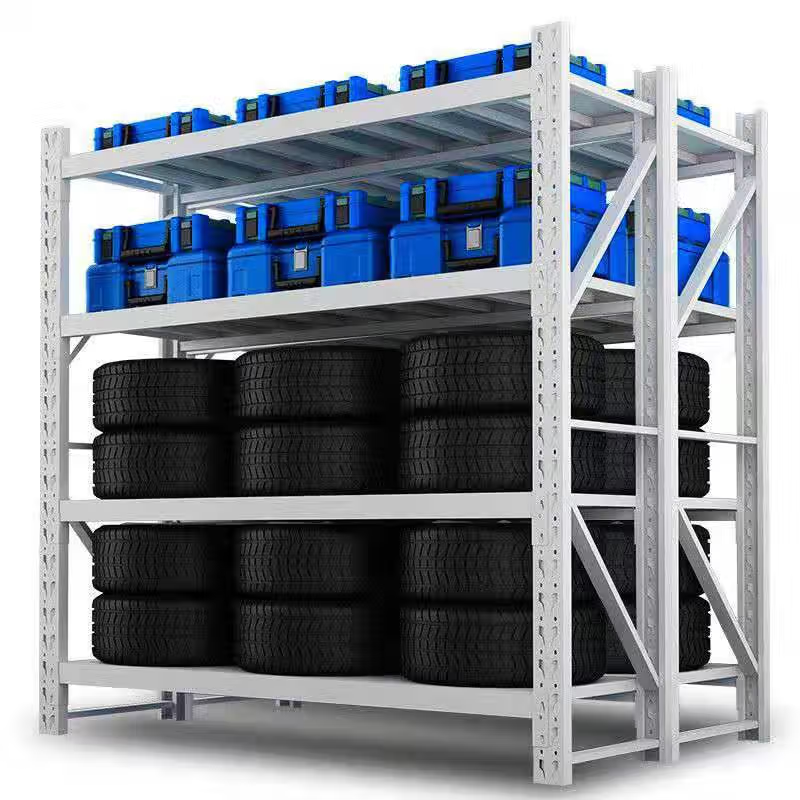 China Customized Metal Storage Rack Light Duty Shelf Racking  Metal Wire Shelf Rack for Sale