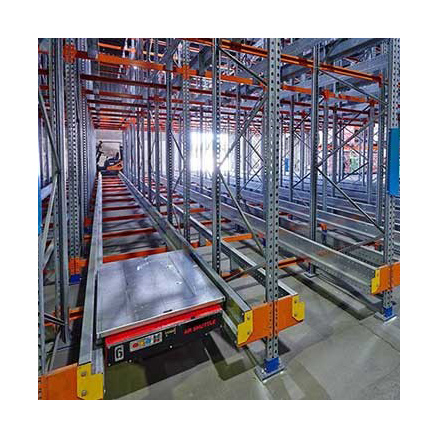 China Heavy Duty Load 1000-1500kg Adjustable Pallet Shuttle Racking System for Sale