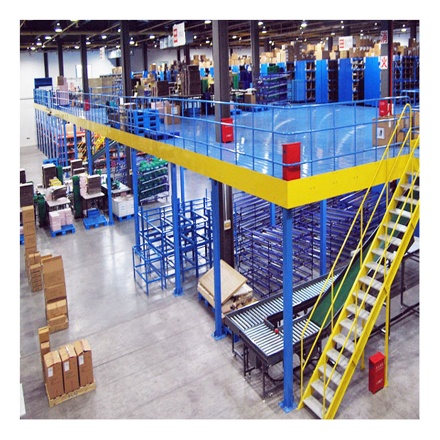 Mracking Commercial Industrial Office Mezzanine Racking Steel Floor China Wholesale Corrosion Protection Storage Racks Bolt