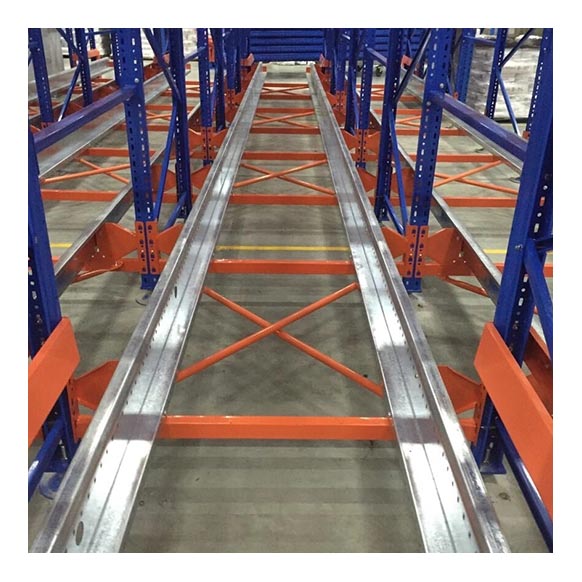 China Wholesale Warehouse Semi-autometic Racking System Pallet Shuttle Racking System Remote Control Radio Shuttle Racking