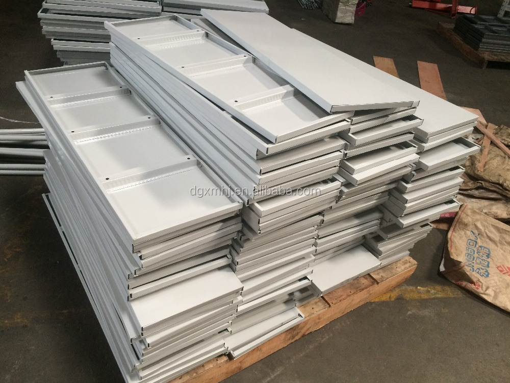 50mm Adjustable Steel Warehouse Medium Duty Shelf With Divider