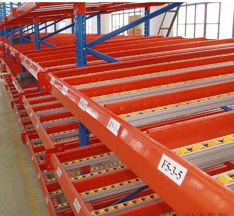 Mracking Steel Warehouse Racking Systems Industrial Racks Flow Through Storage Rackswire Cages with Wheels for Transport