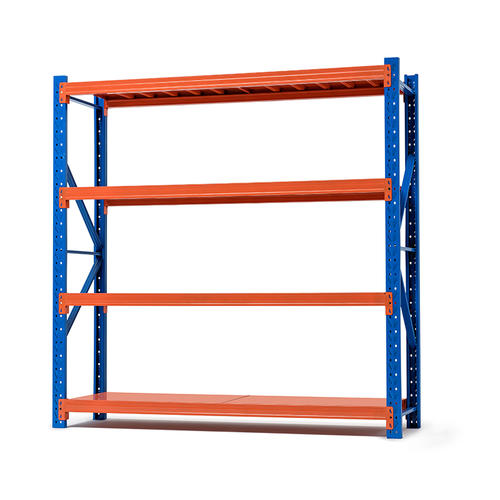 Mracking Industrial Heavy-Duty Steel Pallet Racking Adjustable Warehouse Rack with Powder Coating Finish Light Metal for Storage