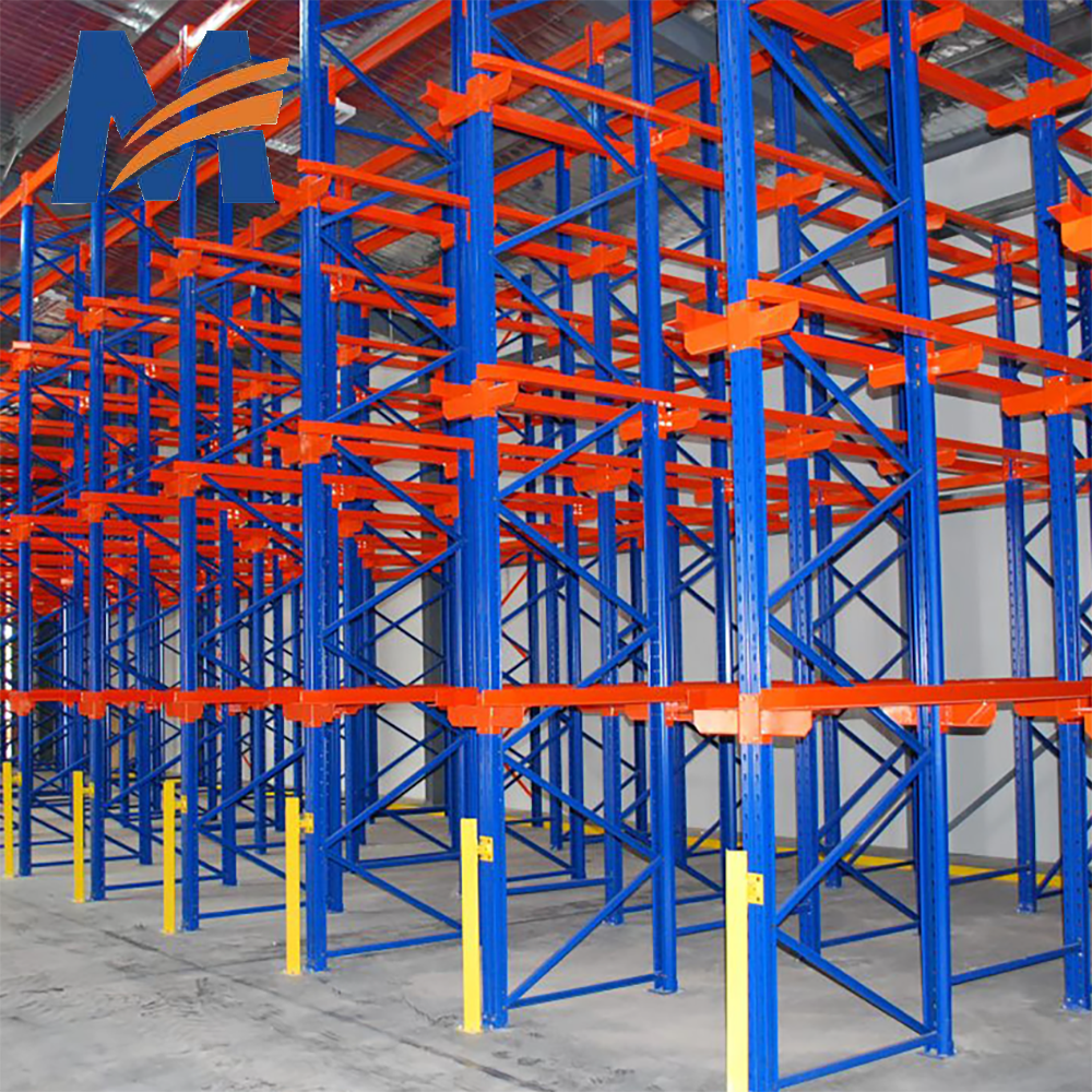 Mracking High-Capacity Drive-In Pallet Racking Storage System  Drive in Racking Steel UnitsHigh-Capacity Drive-In Pallet Rack