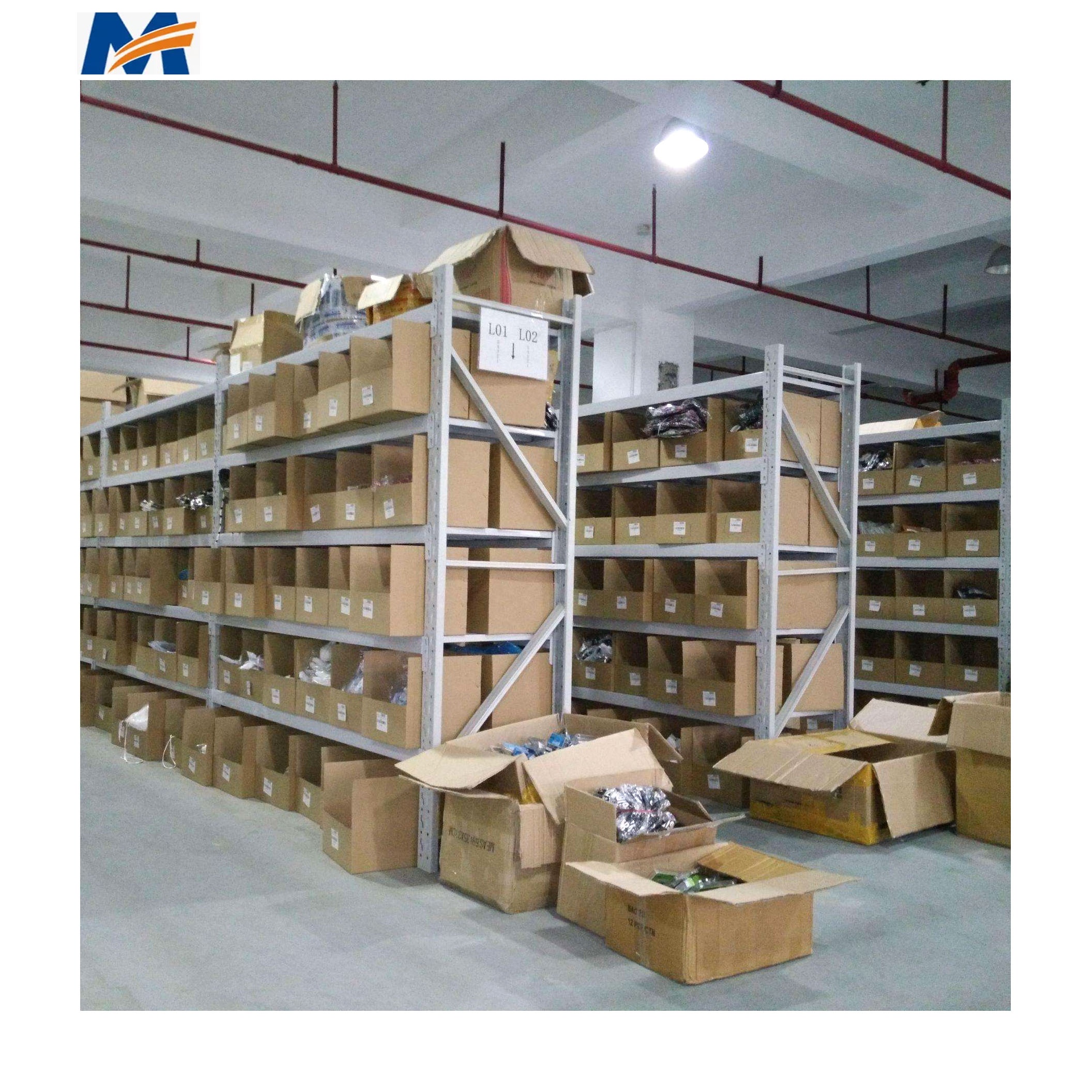 Mracking 4-Level Boltless Angle Steel Shelving Rack White/Black Corrosion Protection Freely Shelves Stacking Racks Shelves