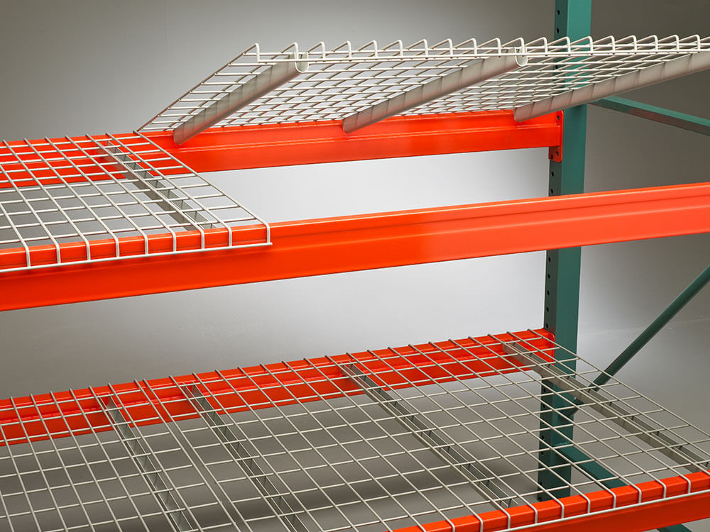 China Made Selective Pallet Rack Wire Mesh Decking