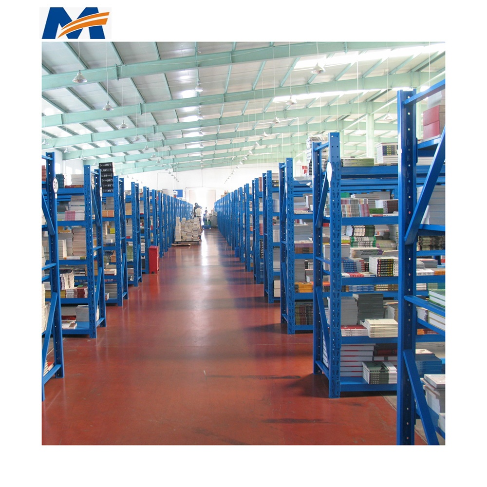 XINMIAO Standard Size L2000*D600*H2000mm Warehouse Medium Duty Storage Rack System Metal Steel Shelf