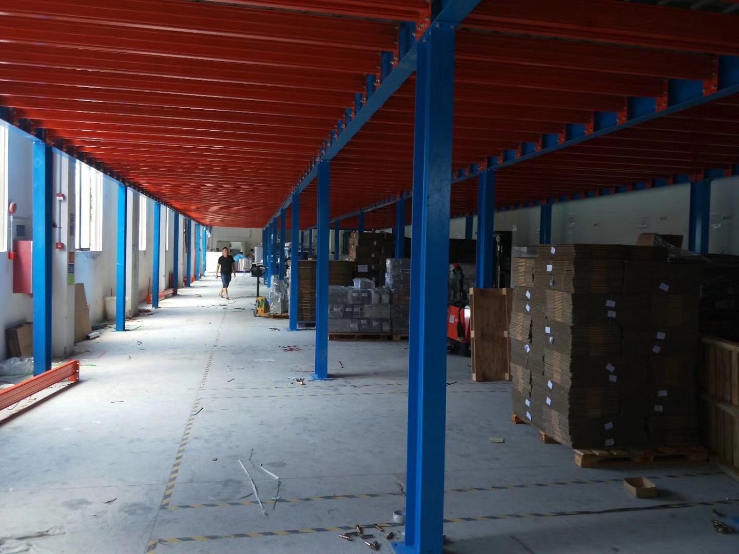 Multi Layer Warehouse Storage Steel Mezzanine Flooring
