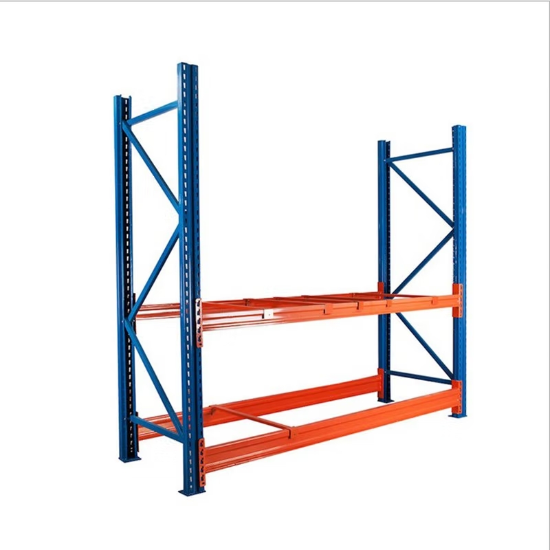 China Warehouse Steel Storage Used Teardrop Pallet Rack Uprights Heavy Duty System Metal Pallet Racking for Sale