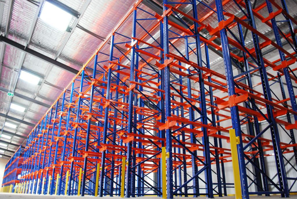 Mracking Drive-In Pallet Racking System Heavy Duty Industrial Storage Equipment