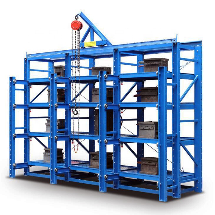 Custom Heavy Duty Mold Rack Injection Mould Storage Rack Standard Drawer Mold Rack