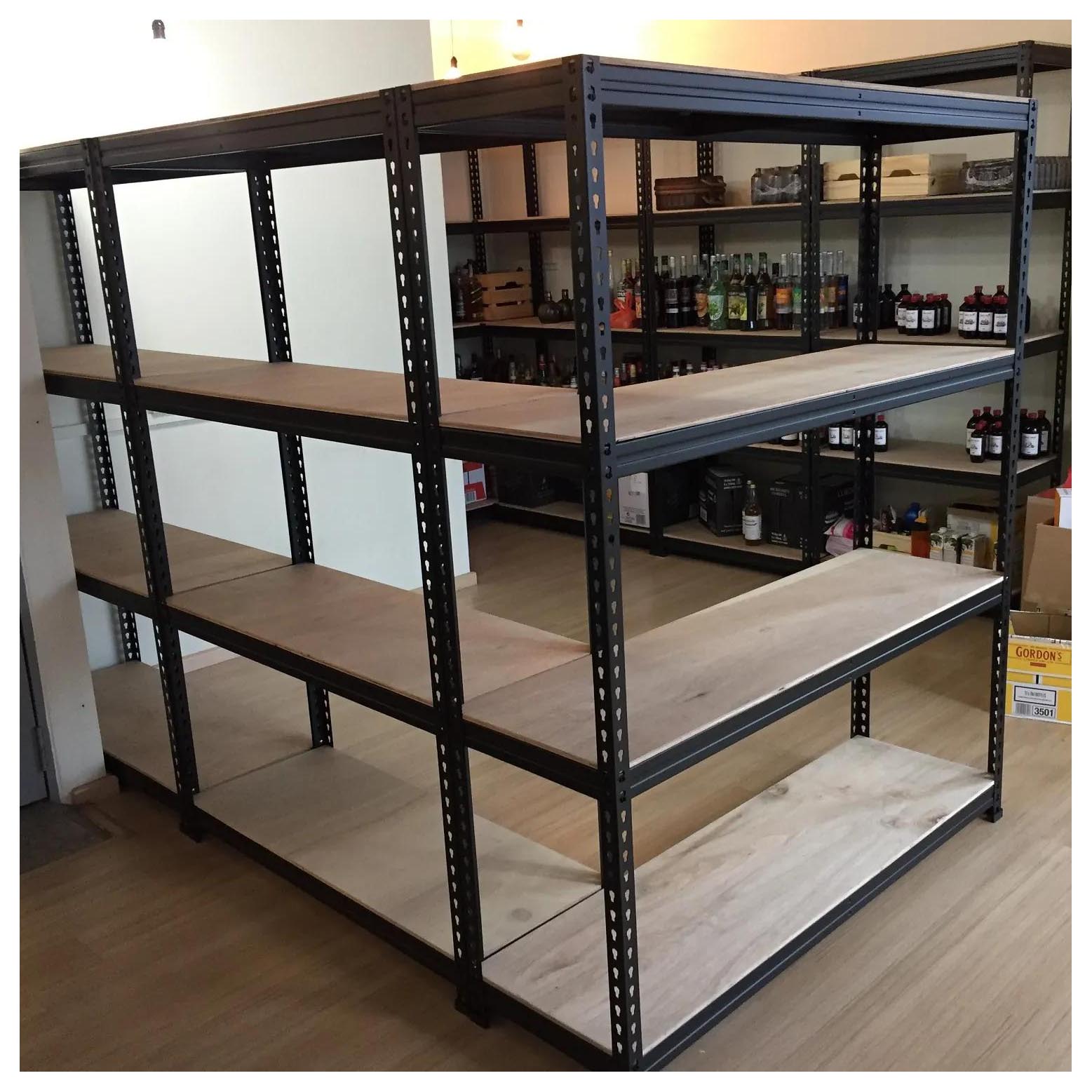 Mracking Boltless Steel Storage Simple Rack Multilevel Boltless Metal Suitable Home Rack Shelving