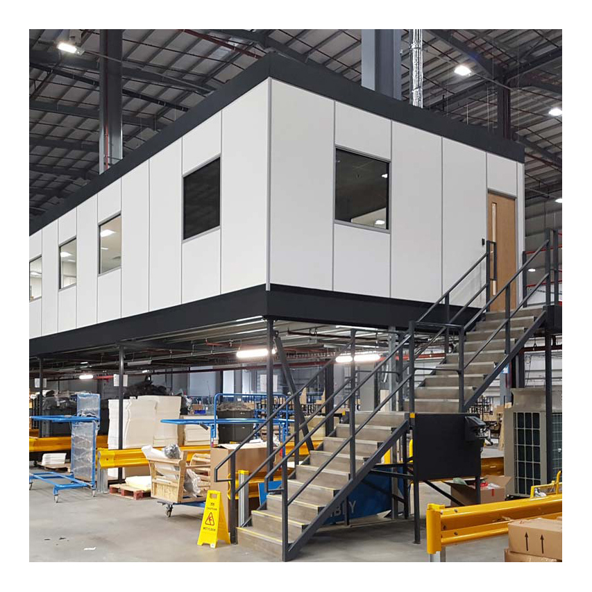Mracking Industrial Storage Mezzanine Platform China Wholesale Multi-Tier Warehouse Rack Design Steel Material Easy Installation