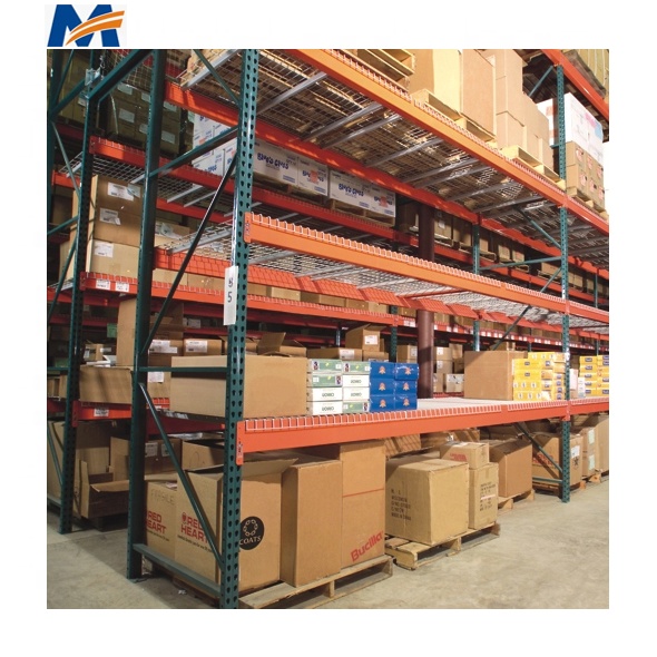 Heavy Duty Warehouse Storage Pallet Racking Galvanized Wire Mesh Decking