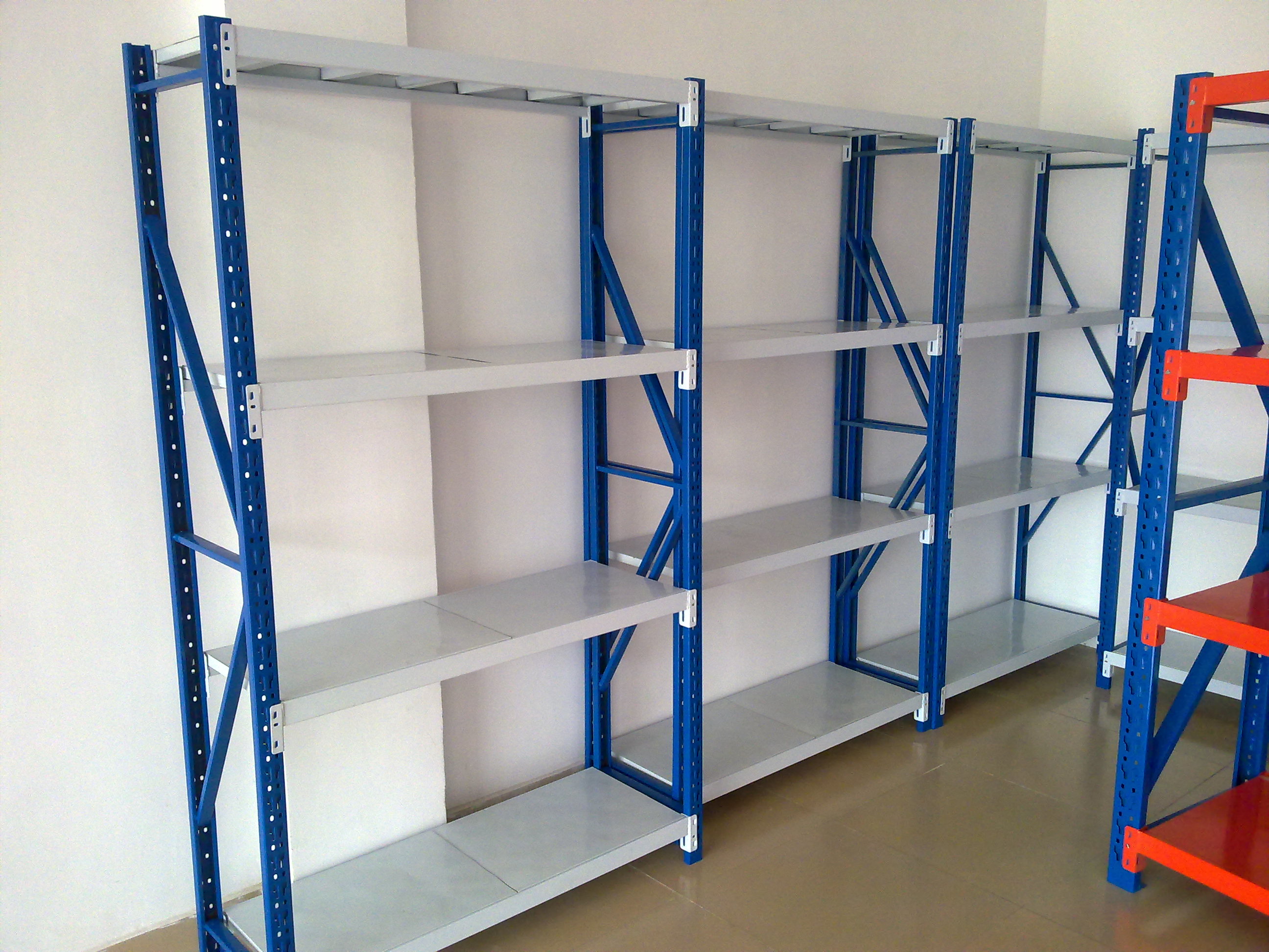 Mracking Light Duty Metal Shelf Display Adjustable Steel Retail Store Rack Multi-Purpose Customized Selective Pallet Rack