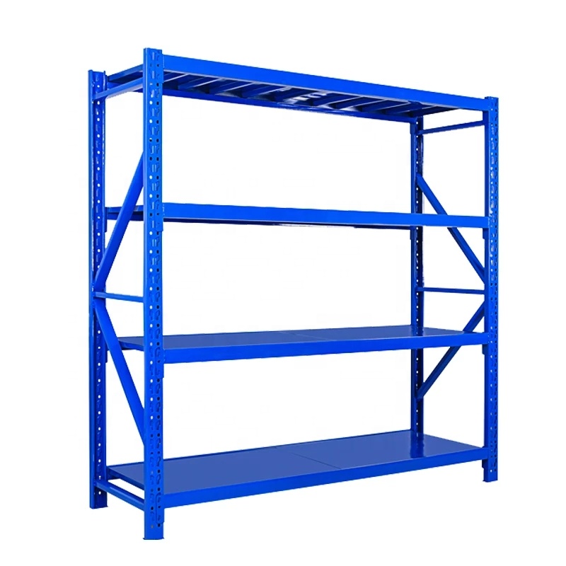 Factory Direct Cargo Storage Medium Duty Stackable Shelf, Overhead Garage Storage Pallet Racking