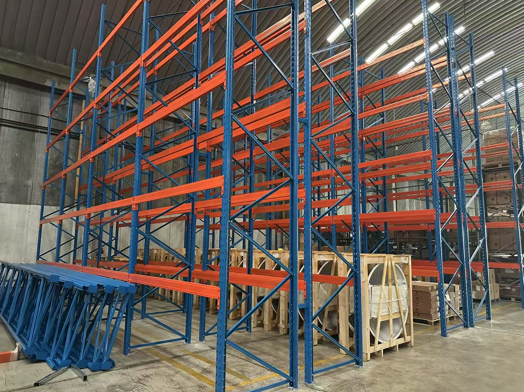 Mracking Heavy Duty Metal Pallet Storage Racking 1000kg/2000kg/3000kg Per Layer Industrial Pallet Shelving Rack