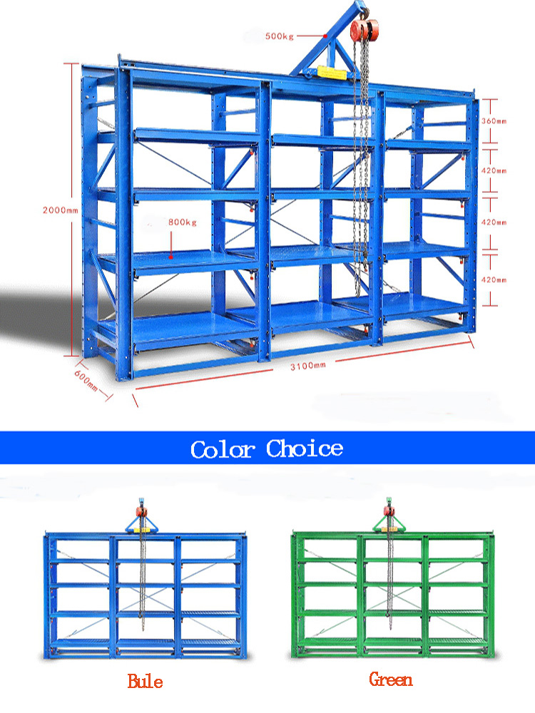 Mold Rack Detail View 2