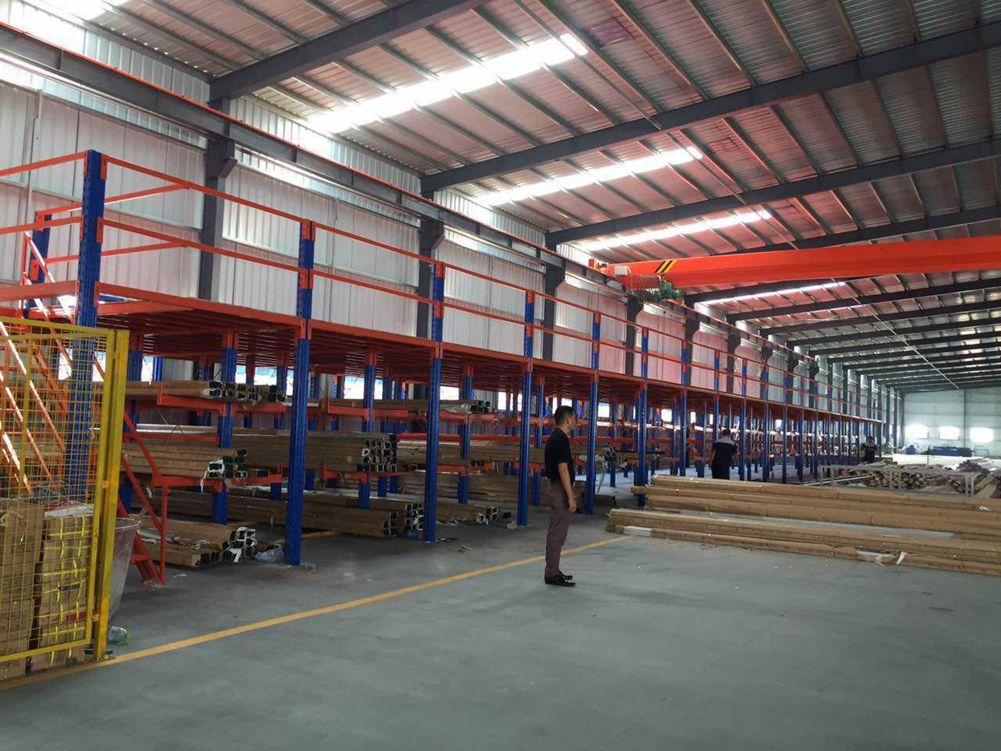 Mracking Mezzanine Shelf Platform Can Be Sold to Support 100-1000kg Office Mezanine Floor Platform Shelves