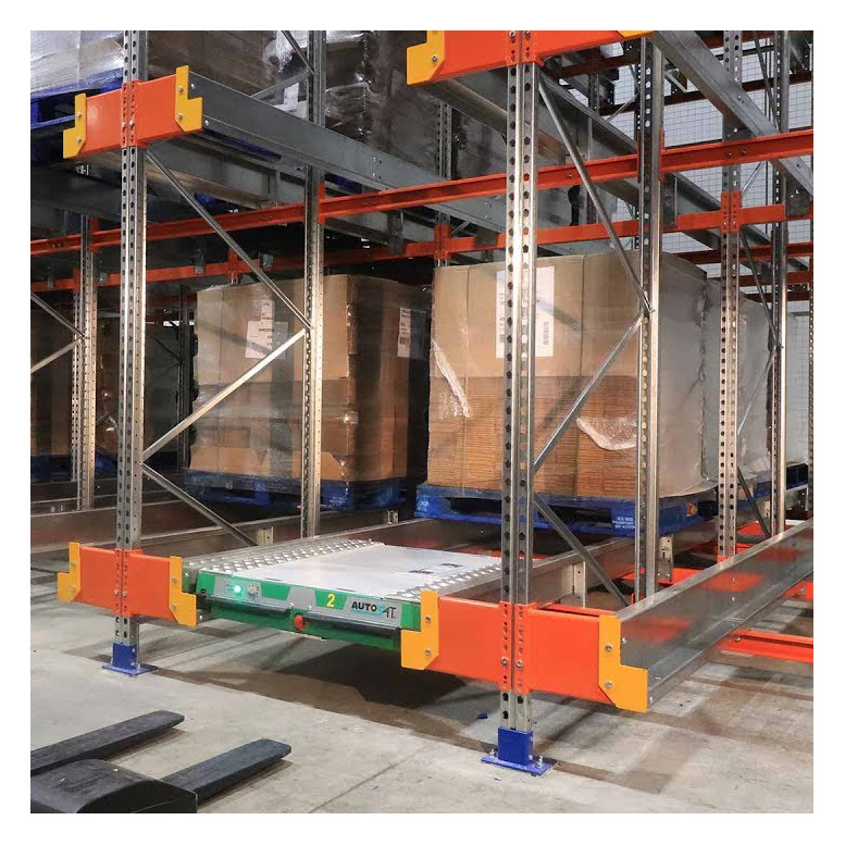 China Heavy Duty Load 1000-1500kg Adjustable Pallet Shuttle Racking System for Sale